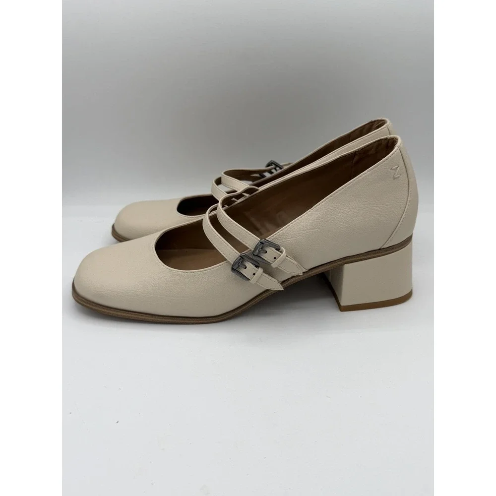 Zodiac Flores Women's Mary Jane Pumps Double Buckle Strap 2